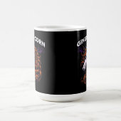 Mug Ginga-Corn Licorne Drôle au Design Gingembre (Centre)