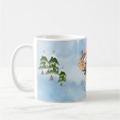 Mug Gingembre Whimsical Hair Ski vacances (Gauche)