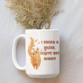 Mug Ginger Cat J'ai élevé un tueur mortel mais moelleu