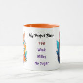 Mug Ginger Cat - My Perfect Brew - Thé ou Café (Centre)
