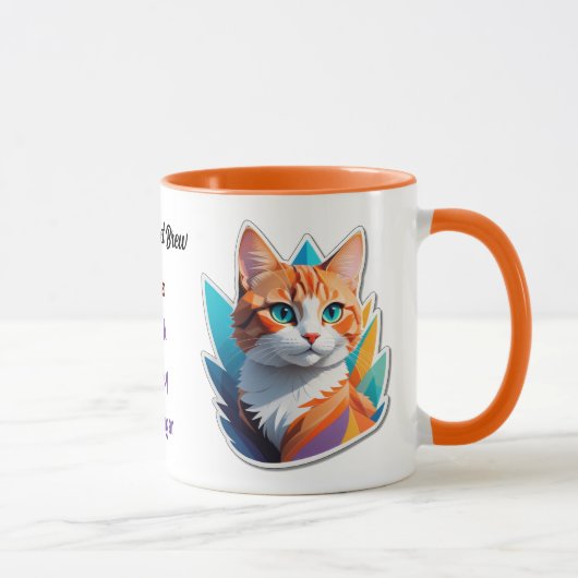 Mug Ginger Cat - My Perfect Brew - Thé ou Café (Droite)