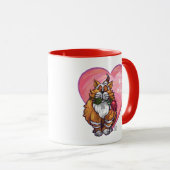 Mug Ginger Cat Saint-Valentin (Devant droit)
