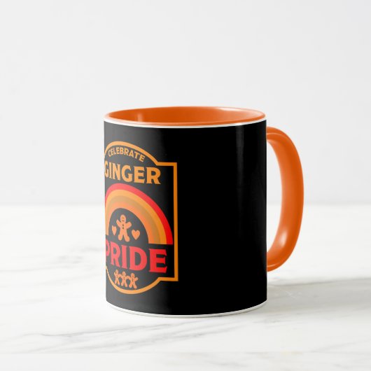 Mug Ginger Haired Pride (Devant droit)