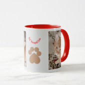 Mug Ginger kitten 2 photos, best therapist,  (Devant droit)