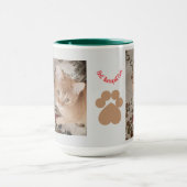 Mug Ginger kitten 2 photos, best therapist,  (Centre)