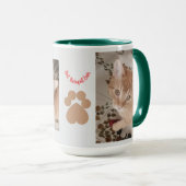 Mug Ginger kitten 2 photos, best therapist,  (Devant droit)