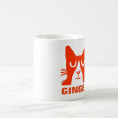 Mug GINGER ORANGE CAT Panda Kitty Coffee Mug. (Centre)