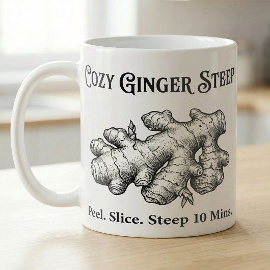 Mug Ginger Tea Steep Guide 