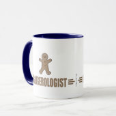 Mug Gingerbread amusant (Devant gauche)