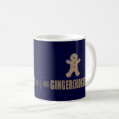 Mug Gingerbread amusant (Devant droit)
