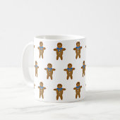 Mug Gingerbread Boy sur (Devant gauche)