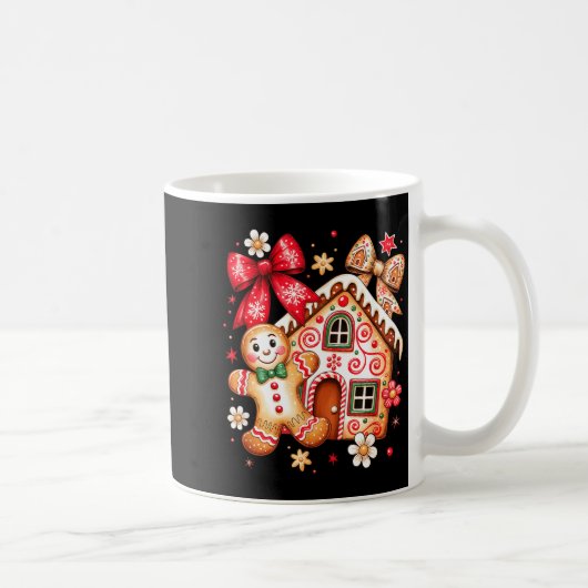 Mug Gingerbread Christmas Bow Christmas House Retro Co (Droite)