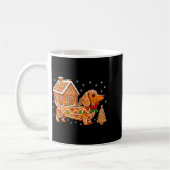 Mug Gingerbread Dachshund Christmas Tree House Cookie  (Gauche)
