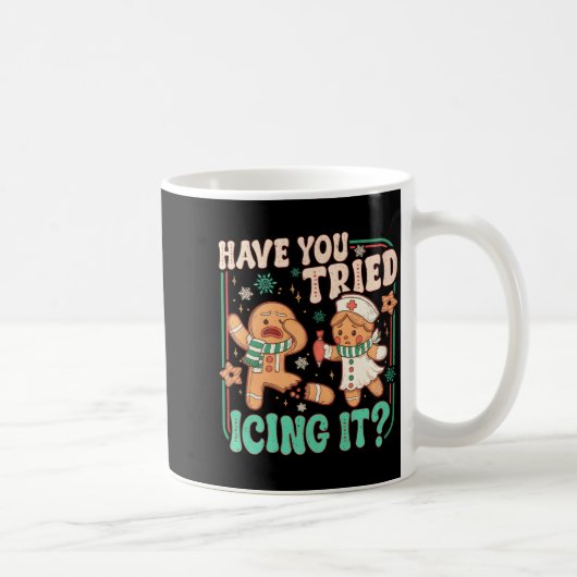 Mug Gingerbread Have You Tried Icing It Funny Christma (Droite)