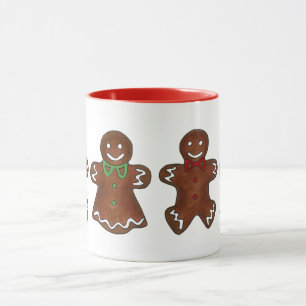 Mug Gingerbread Lady Femme Noël Holiday Cookie