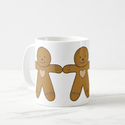 Mug GingerBread Man Christmas Cookie (Devant gauche)
