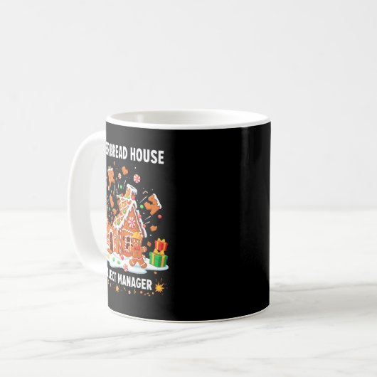Mug Gingerbread Man Costume, Gingerbread House Project (Devant gauche)