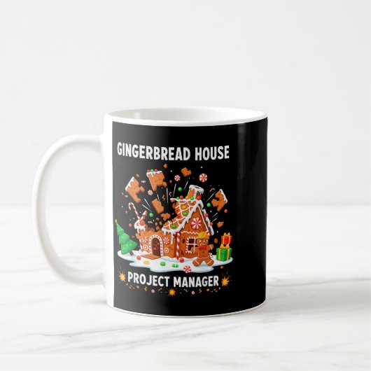 Mug Gingerbread Man Costume, Gingerbread House Project (Gauche)