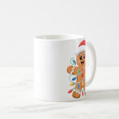 Mug Gingerbread Man Tangled Christmas Lights  (Devant droit)
