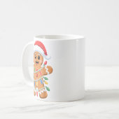 Mug Gingerbread Man Tangled Christmas Lights  (Devant gauche)