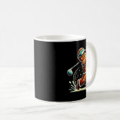 Mug Gingerbread Playing Golf Ball Christmas Golf Lover (Devant droit)