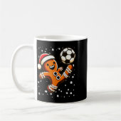 Mug Gingerbread Plays Soccer Bicycle Kick, Cookie Chri (Gauche)