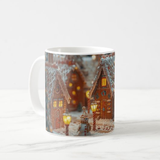 Mug “Gingerbread Village Glow Mug” (Devant gauche)
