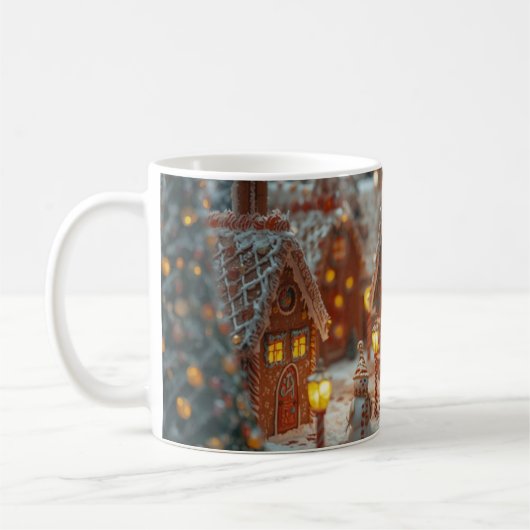 Mug “Gingerbread Village Glow Mug” (Gauche)