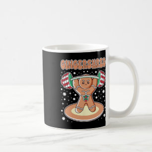 Mug Gingersher de Noël Drôle pain d'épices Homme Gym B