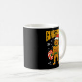 Mug Gingershred Funny Gingerbread Man Gym Bodybuilding (Devant droit)