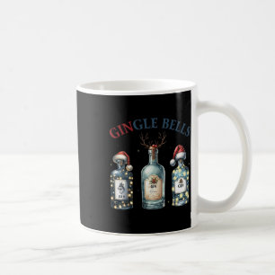 Mug Gingle Bells Drôle de Gin Gin Bells Sapin de Noël 