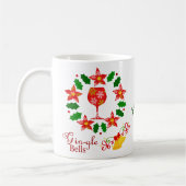 Mug Gingle Bells Noël Amusant Fêtes (Gauche)