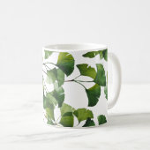 Mug Ginkgo Biloba Vert - (Devant droit)