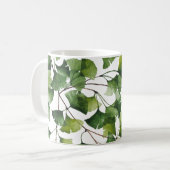 Mug Ginkgo Biloba Vert - (Devant gauche)