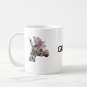 Mug Girafe 2-Faced (Gauche)