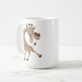 Mug Girafe à rire fou (Devant gauche)