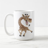Mug Girafe à rire fou (Gauche)