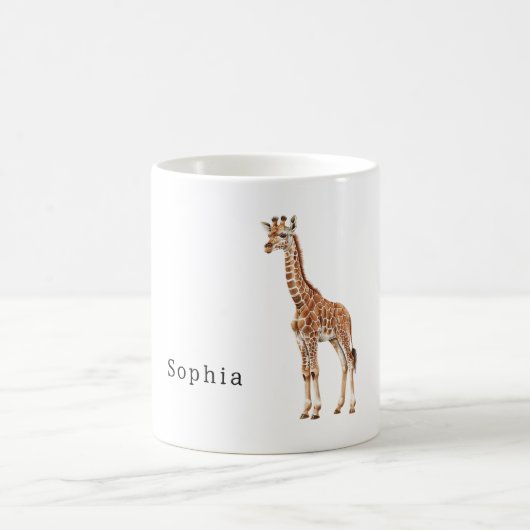 Mug Girafe Animale de Safari (Centre)
