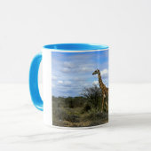 MUG GIRAFE AU KENYA AFRIQUE (Devant gauche)