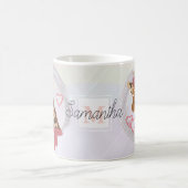 Mug Girafe aux lunettes et béret rouge. (Centre)