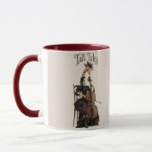 Mug Girafe avec un violoncelle (Gauche)