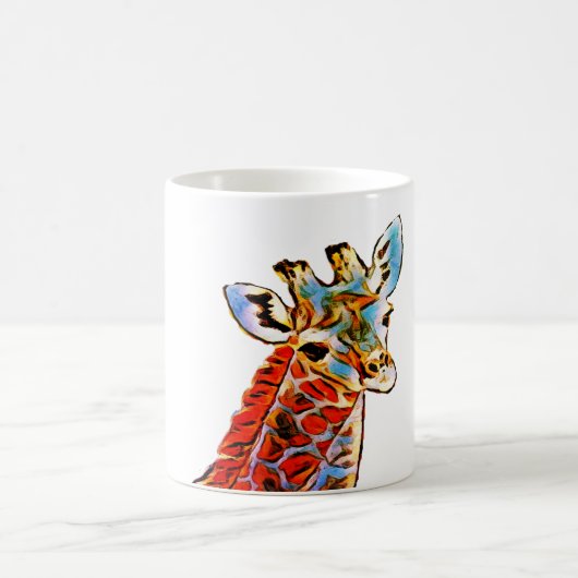 Mug girafe colorée (Centre)