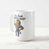 Mug Girafe de Beefcake - Fabuleux et Flexé (Devant gauche)