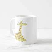 Mug Girafe de dessin animé (Devant gauche)