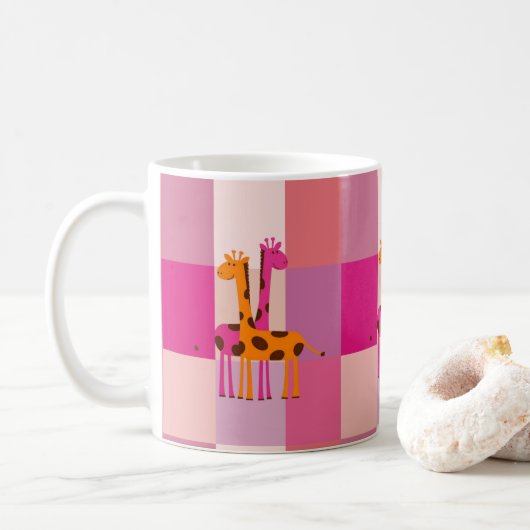 Mug Girafe de la Fête des Mères (Avec donut)