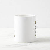Mug Girafe drôle jouant l'art de cornemuses (Centre)