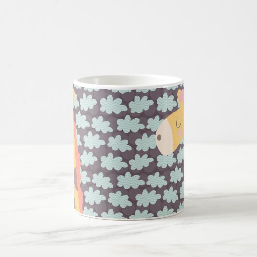 Mug Girafe et nuages (Centre)
