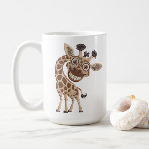 Mug Girafe Fou Cool