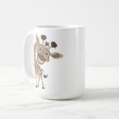 Mug Girafe Fou Cool (Devant gauche)