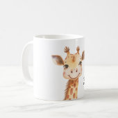 Mug Girafe Heureux (Devant gauche)
